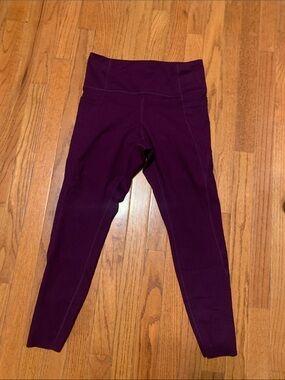 Danskin Deep Plum High-Waist Leggings